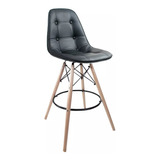 Set 2 Banqueta Taburete Eames Tapizada - Alto Impacto 