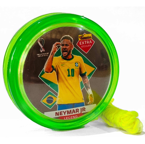 Ioio Profissional Neymar Legend Figurinha Fifa World Cup2022