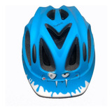 Casco Raleigh Vampire Niños/as Bicicleta Ciclismo Color Celeste Talle 50cm-56cm