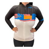 Camiseta Jersey Manga Larga Coach Dama - Ciclismo Salas