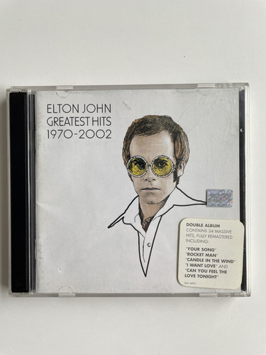 Cd Doble Elton John: Greatest Hits 1970-2002