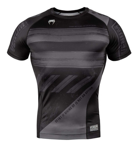 Venum Rashguard Short Sleeves Licra Mma Jiu Jitsu B-champs