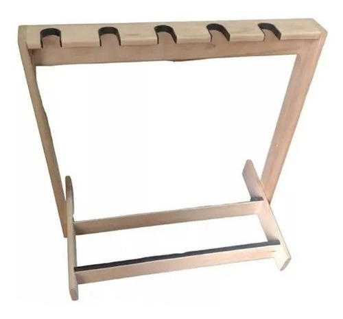 Soporte Múltiple De Madera Para 5 Guitarras Y Bajos Oferta!!