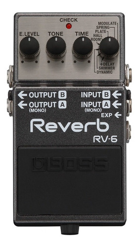 Pedal Boss Rv6 Reverb Digital Y Delay Para Guitarra Palermo