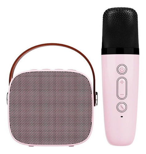 Parlante Portátil Karaoke Con Micrófono Bluetooth Usb 