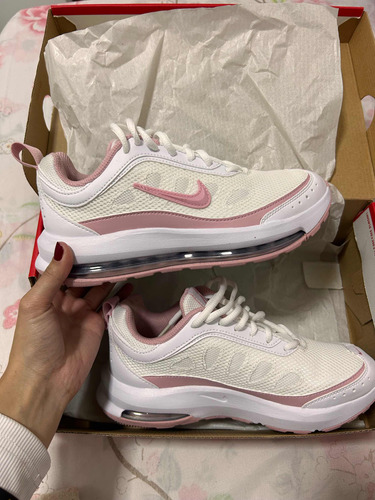 Tênis Nike Air Max Ap Branco/rosa