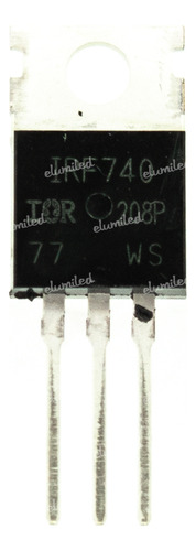 3 Transistores Irf740 Mos-fet N-ch  10a 400v  .55 E To-220