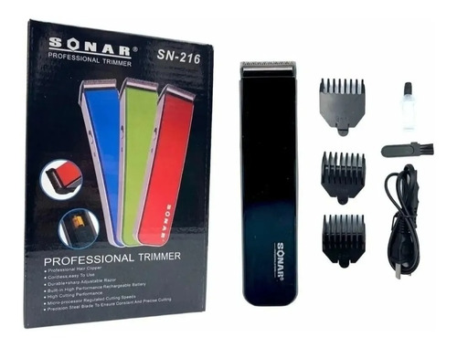 Rasuradora De Cabello Barba Marca Sonar Caballero