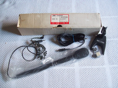 Microfono Jvc Condenser Mod N° Cv-mc100(u) . Japan