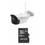 Zkteco Cámara De Seguridad Ng-c401-plus-128 Con Microsd 128gb Bullet Wifi 1080p Distancia Ir 15 Metros Almacenamiento Local Y En La Nube Control Remoto Audio Bidireccional  Máxima Seguridad Cctv