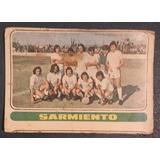 Figurita Decada 70 Equipo Fútbol Sarmiento 