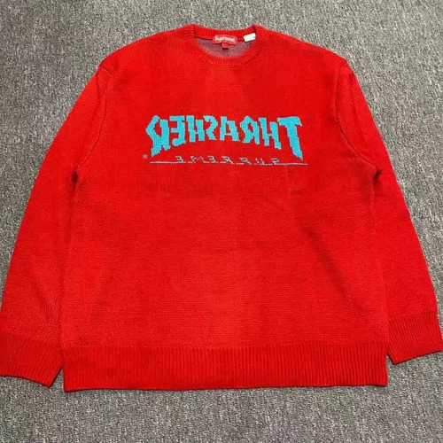 Suéter Supreme × Thrasher 100% Original