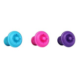 Set X3 Tapones Para Vacío Varios Colores Original Vacuvin