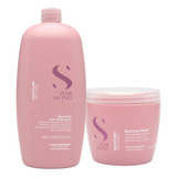 Alfaparf Moisture Semi Dilino Shampoo 1 L + Mascara 500ml 3c