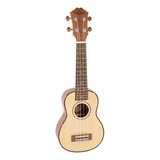 Ukelele Soprano Madera Abeto Funda Fzone Fzu-07s Aquila