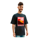 Camiseta Masculina Unissex Banda De Rock Arcade Fire Mod 6