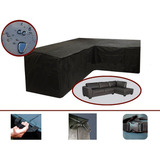Funda Impermeable Usado Cubre Sillón Mueble Exterior Forma L