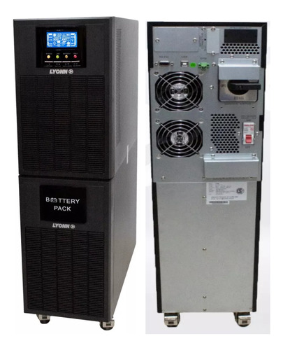 Ups Online 6kva 6000va Incluye 16 Bat. 12v 7ah Lyonn Tower