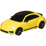 Vehículo R/c Beetle Escala 1:24 Rastar Con Luces Color Amarillo