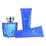 Kit De Perfume Masculino Corvete  Casul Life (perfume 100ml +01 Pós Barba 100g + 01 Shampoo 100ml
