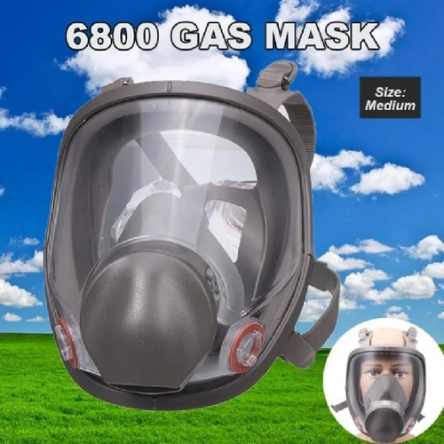 6800 Gas Mascarilla Spray Pintura Con 2 Filtros 7093cn