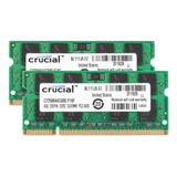 Memoria Ram Para Portátil Crucial, 2 Unidades De 4 Gb, Pc2-6