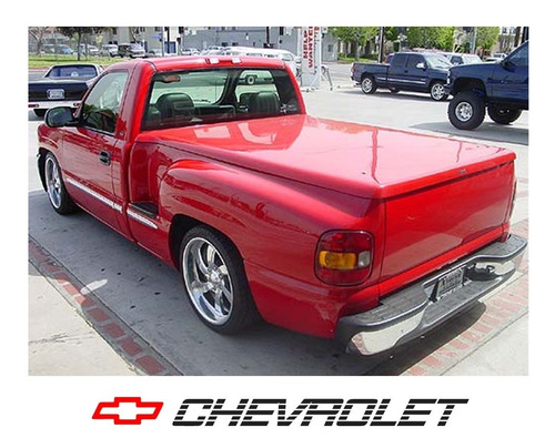 Sticker Chevrolet Con Logo Tapa Batea California Pick Up