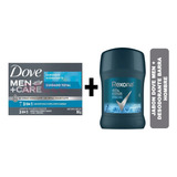 Pack Jabon Dove Men+ 1 Desodorante Barra Rexona Xtra Cool