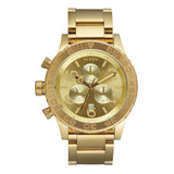Reloj Nixon 42-20 Chrono Champagne Gold Amber Shoesfactory4