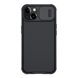 Carcasa Nillkin Camshield Para iPhone 13 / Pro / Max / Mini Color Negro