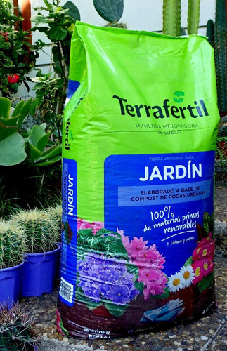   2 Tierra Fertil X 50 Lts - Jardin Urbano Shop