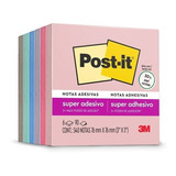 Bloco Adesivo Post-it Cubo Paixão Viajar 76x76 540 Folhas 3m