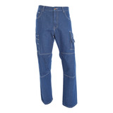 Jeans Cargo Multibolsillos Hombre - Ropa De Trabajo Jayson