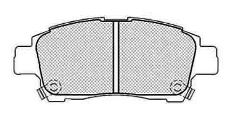 Pastillas Freno Para Toyota Yaris 1.0-1.3-1.4 99/ Delantera Foto 2