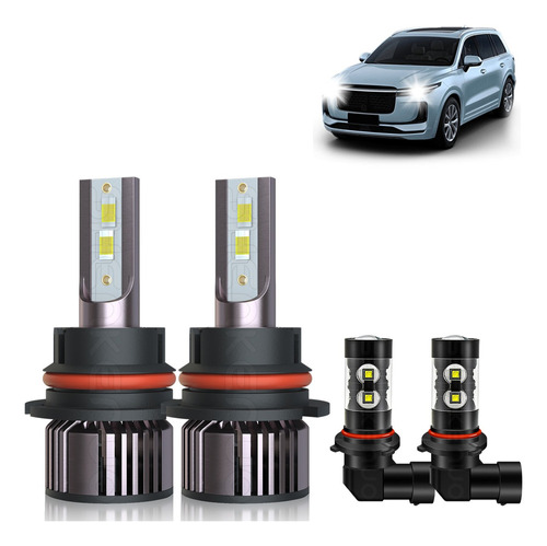 11000lm 9007 9145 Kit Faro Led Y Antiniebla Para Ford Series