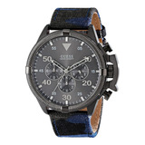 Reloj Guess Para Hombre W0480g3 Con Correa De Cuero Y Caja