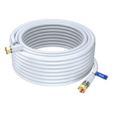 Cable Coaxial Rg6 Cable Coaxial (100 Pies), Cable Triple Bli