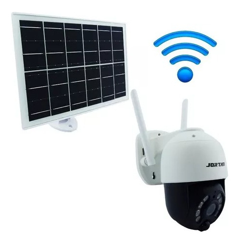 Camara Solar De Exterior Con Ip Marca Jortan 