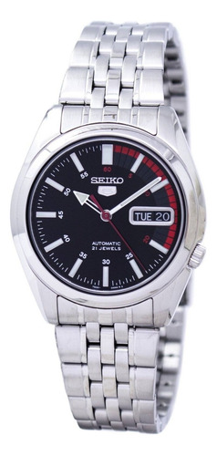 Reloj Seiko 5 Automatico Hombre Fecha 21 Jewels 30mts Snk375