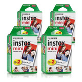 Filmes Fujifilm Instax Mini 8x Pack De 10 Unidades (80 Uni.)