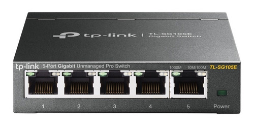 Switch Tp-link 5 Portas Easy Smart Gigabit - Tl-sg105e