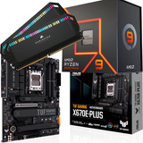 Kit Amd Ryzen 9 7900x  + Asus Tuf Gaming X670e-plus + 64 Gb 