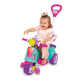 Carrinho De Passeio E Pedal Menina Maral - Avespa Rosa