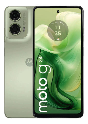 Celular Motorola Moto G24 4+256gb Verde