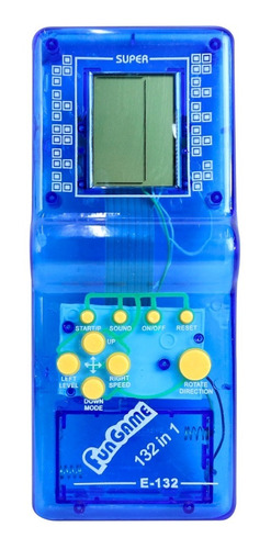 Mini Game Eletrônico De Plástico 132 Em 1