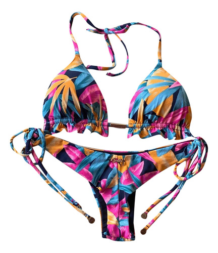 Conjunto De Bikini Brasileño Con Vendaje Tipo Bandeau De K P