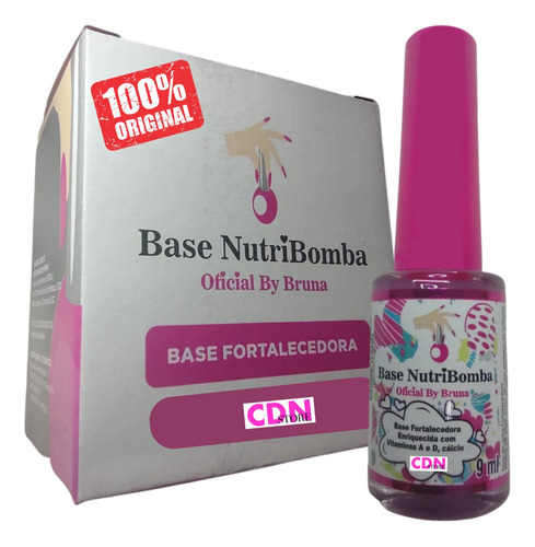 Base Nutribomba Fortalecedora De Unhas - Manicure Pedicure