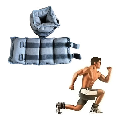 Pesas Ajustables Athletic Para Tobillo Muñeca 4.5kg 10lb Polaina Gym | Envío gratis