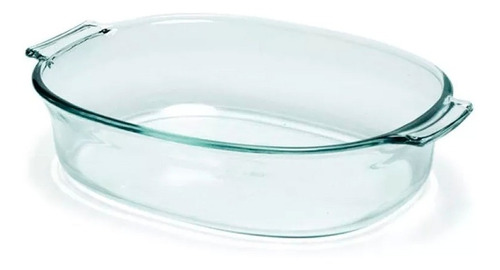 Asadera Fuente Horno Ovalada Vidrio Pyrex Basics 31cm 1,9 Lt