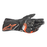 Guantes Motociclista Alpinestar Piel Sp-8 V3 Negro/rojo